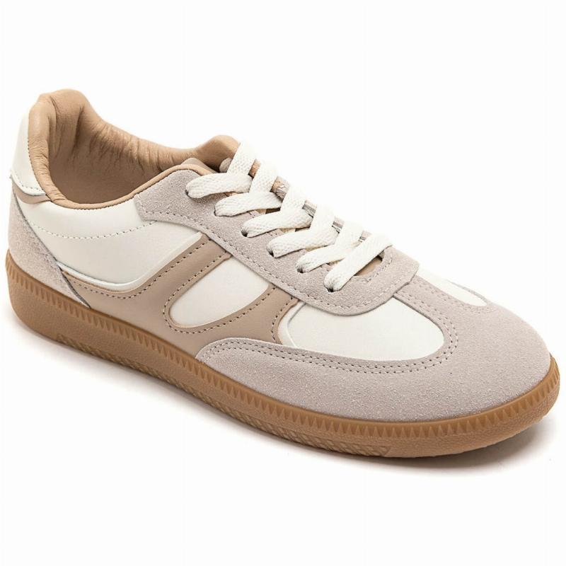 Laura Sneakers til Dame – Beige Sportssko på Tilbud!