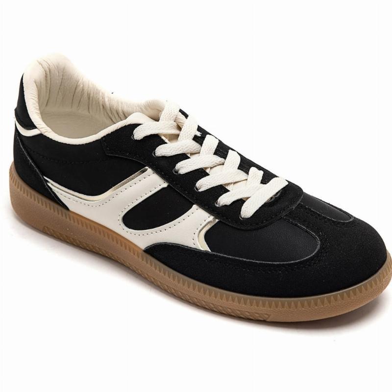 Stilfulde Sorte Sneakers – Laura S 7589 til Hverdag og Fest