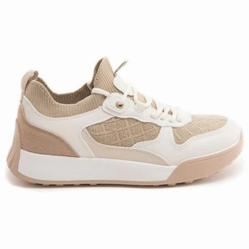 Komfortable Kaki Sneakers til Dame - Ideelle til Hverdagen!