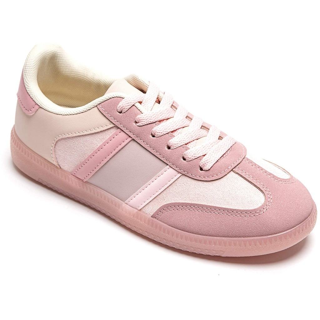 Lisette Dame S 8967 – Lyserøde Sneakers på udsalg!