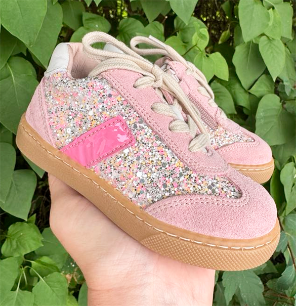 Rosa Babybotte Sneakers med Snørebånd – Fantastisk Tilbud!