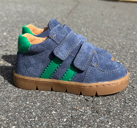 Farel Velcro S Sneakers i Blå Grøn – Fantastisk Tilbud!