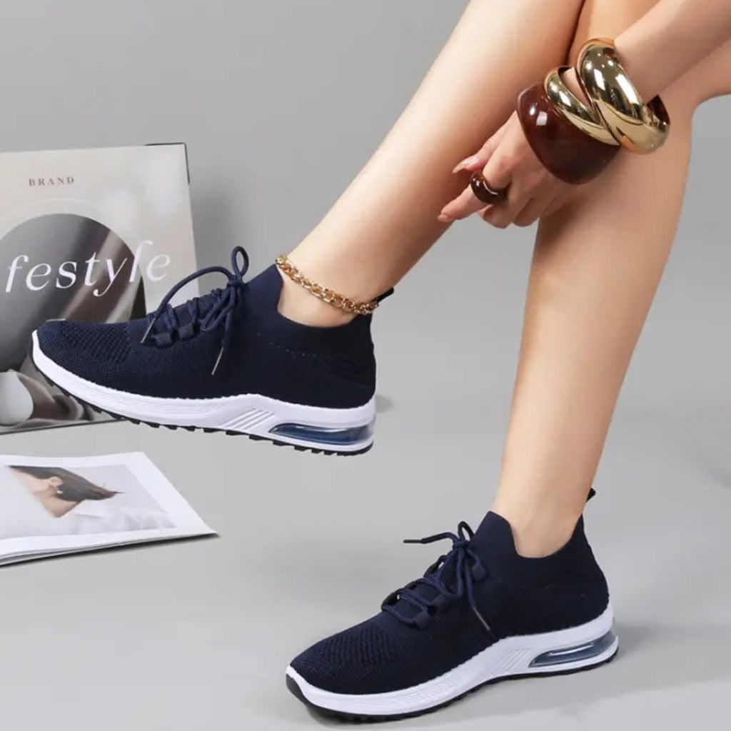 Aivory Dame  S Ss 96   Blue Shoes Sneaker
