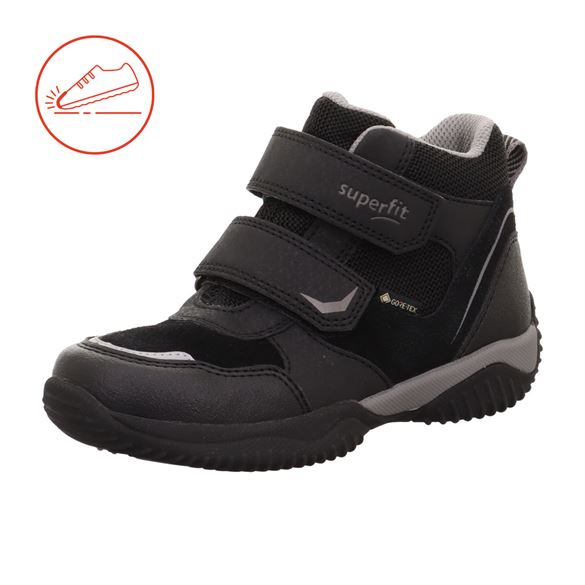 S M Goretex, Sort Superfit Sneaker